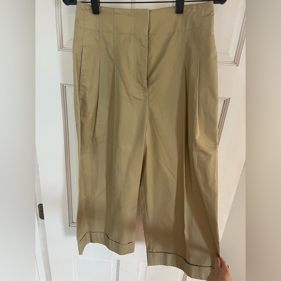 Rebecca Taylor Compact Twill Flare Pants - Picture 2 of 9
